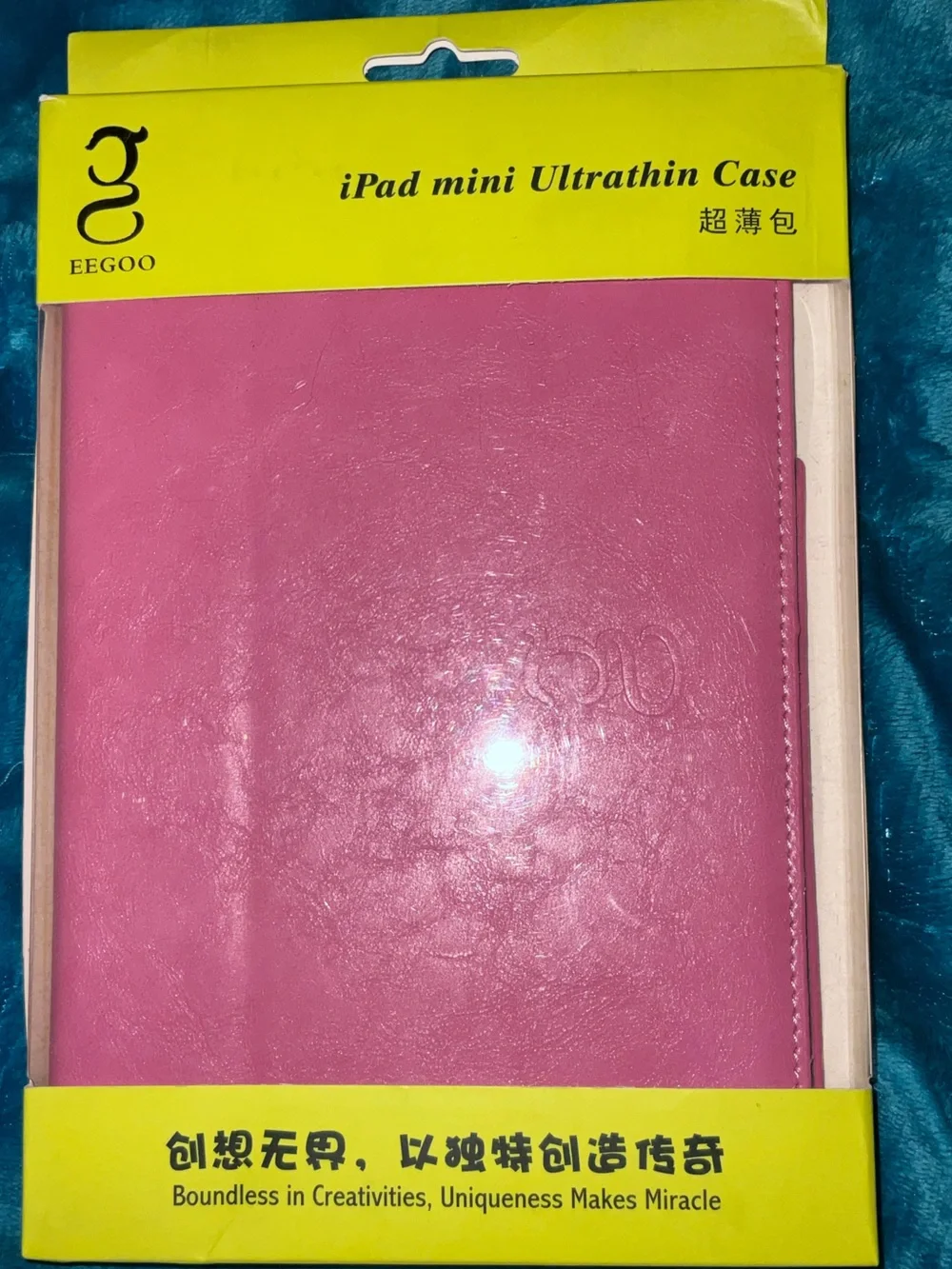 EGO Pink iPad Mini Ultrathin Case NEW Stylish pink ultrathin NEW for iPad mini
